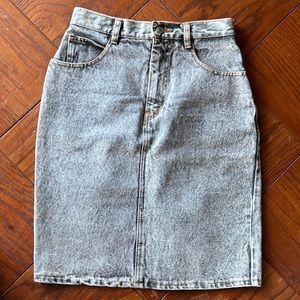 Vintage Jordache Jean Skirt